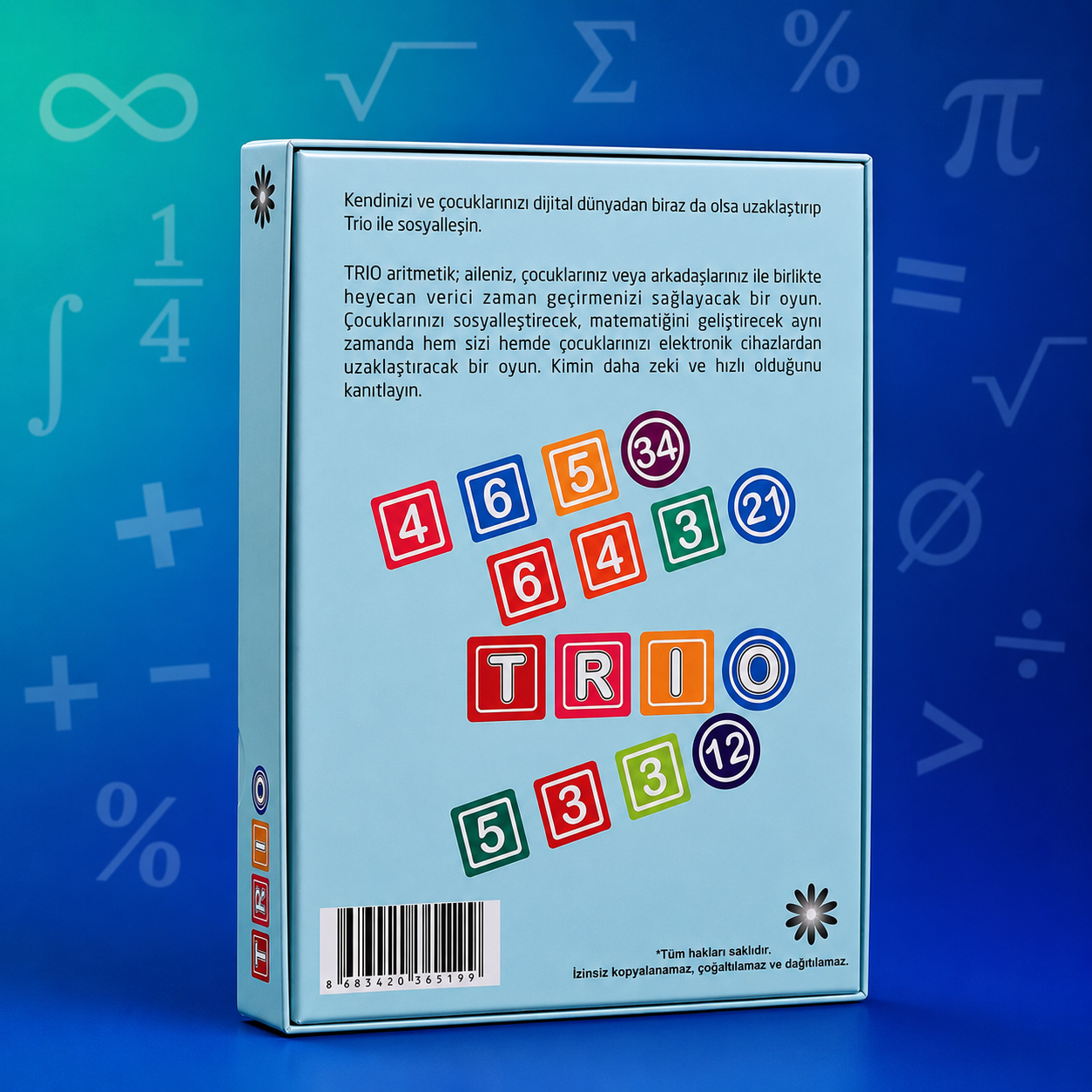 Trio box back